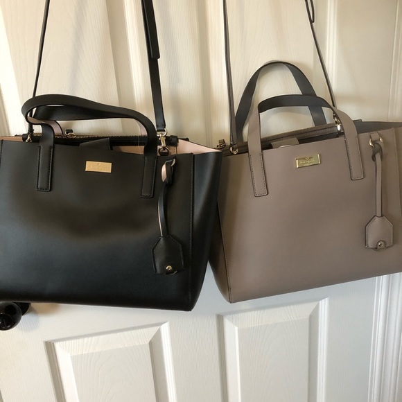 Kate spade satchel style bag with long strap . - Picture 6 of 7